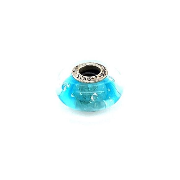 Pandora Blue Effervescence Charm - Picture 1 of 5